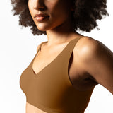 BODYcontour Pulllover Bralette in Iced Coffee