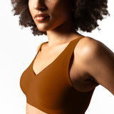 BODYcontour Pulllover Bralette in Roasted Pecan