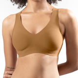 BODYcontour Racerback Bra in Iced Coffee