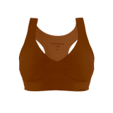 BODYcontour Racerback Bra in Roasted Pecan