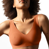 BODYcontour Pulllover Bralette in Brown Sugar